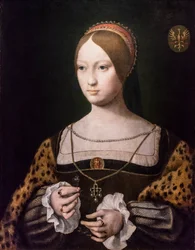 Portrait of Princess Isabelle (or Isabeau) of Austria