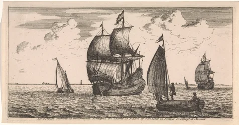 Receiving the Mail at Sea, Postcard (series title)