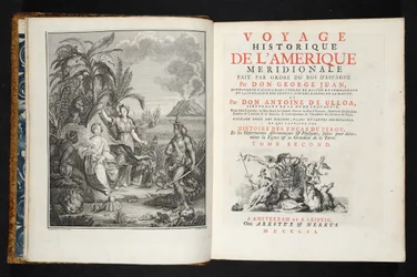 Frontispiece of Voyage Historique de l
