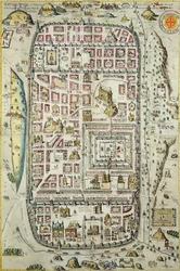 Map of Jerusalem and the Surrounding Area, from 