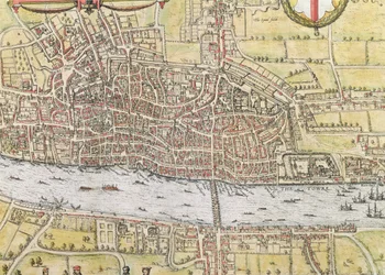Map of London, from 