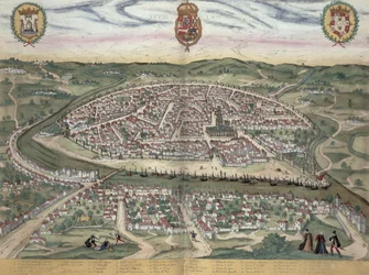 Map of Seville, from 