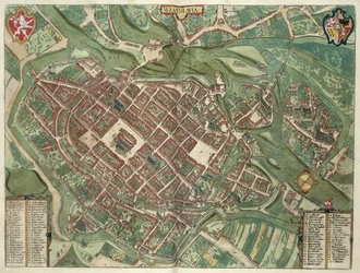 Map of WRATISLAVA Bresslaw, from 