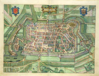 Map of Luneburg, from 