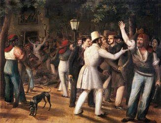 Mutiny on the Ramblas, Barcelona (Popular Revolt of 5 August 1835)