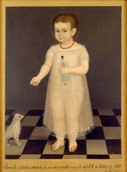 Portrait of Manuela Gutiérrez