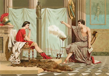 Education of Alexander the Great by Aristotle