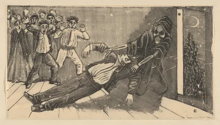 The apparition of the ghost of Don Juan Manuel to Pachita la Alfajorera