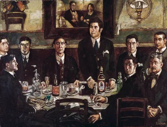 The Gathering at the Café de Pombo