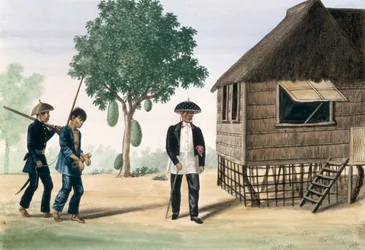 A Prisoner Led Off by a Policeman and a Councillor (from 
