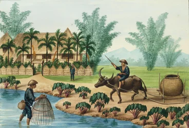 Manila and its Environs: A Scene on the Pasig River