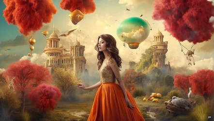 Dreamcore Dreamlike Scene Arabian 04