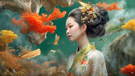 Dreamcore Dreamlike Scene Chinese 05