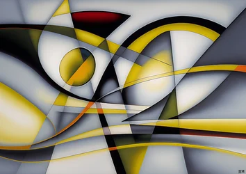 Abstract: Silver-Yellow Curve 1