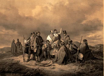 Bivouac Kriehuber Litho