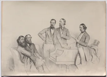 Austrian Composers; Heinrich Proch, Franz von Suppé, Karl Binder, Anton Emil Titl, Anton Maria Storch