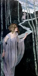 Elf at the Brook, 1888-1889