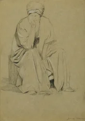 Seated Man with Turban