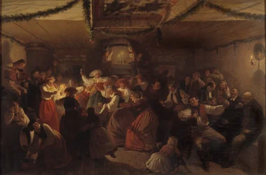 The Wedding in Vingåker, 1857