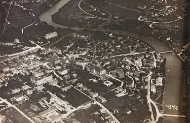 Aerial View of Villaco