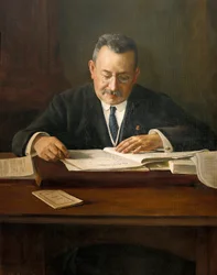 Portrait of Enric Prat de la Riba (1870-1917), Catalan nationalist politician, 20th century