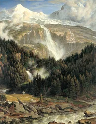 The Schmadribach Falls