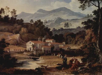 Monastery of San Francesco di Civitella in the Sabine Mountains