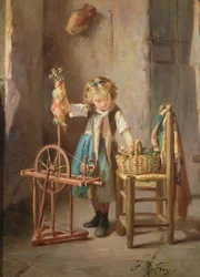 By the Spinning Wheel