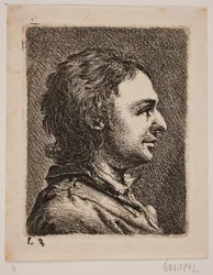 Bust Portrait of a Young Man