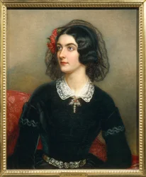Portrait of Maria Dolores Elisa Gilbert, Known as Lola Montez