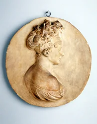 Circular Relief of Madame Recamier