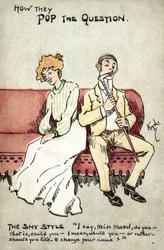 How to pop the question, the shy style