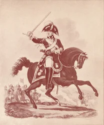 Officer, 2nd Regiment Life Guards Waterloo Period, 1812-1815