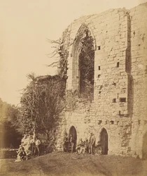 Easby Abbey. From the East