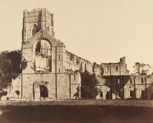 Fountains Abbey. General Western Front