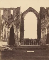 Fountains Abbey. The Chapel of the Nine Altars, Interior