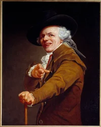 Self-Portrait of the Artist with a Mocking Face