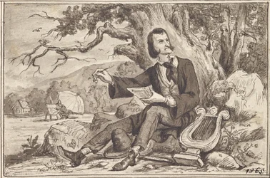 The Arts: Poet, Lyre, Painter