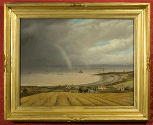 A View from Portishead towards Wales