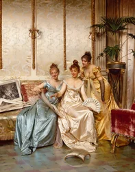 Three Beautiful Connoisseurs