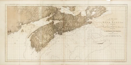 A Chart of Nova Scotia