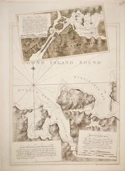 Chart of Oyster Bay and Huntington Bay, Long Island Sound