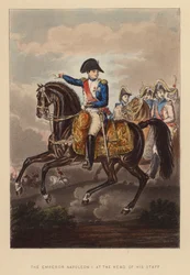 The Emperor Napoleon I at the Head of his Staff