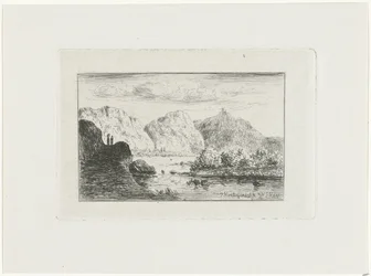 Mountain Landscape, Mountain Landscape on the Aar