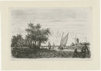 Boats on a Lake