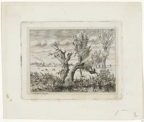 Landscape with Pollard Willows