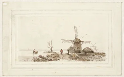 Landscape with Mill