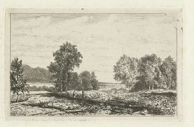 Landscape with Two Figures