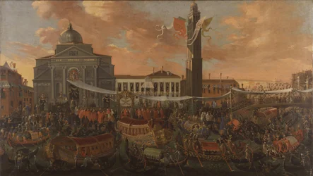 Entrance of Patriarch Federico Corner to San Pietro di Castello