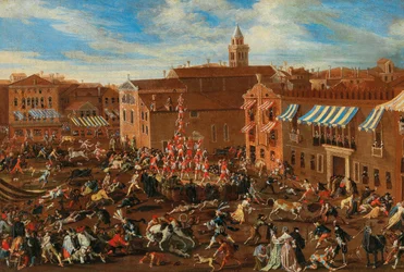 The Bull Hunt in Campo San Polo